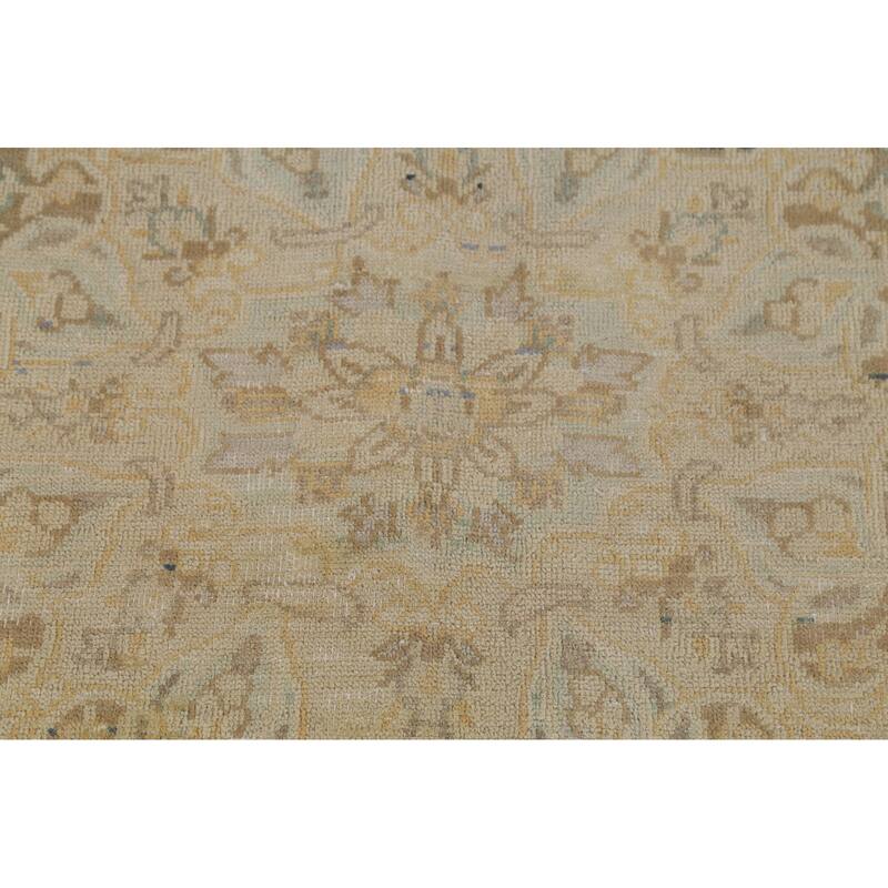 Traditional Najafabad Persian Vintage Rug Handmade Wool Carpet - 9'2"x 13'10"