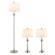 preview thumbnail 4 of 3, SAFAVIEH Lighting Peltier Floor And Table Lamp (Set of 3)