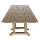 preview thumbnail 30 of 49, Laguna Hdpe All Weather Outdoor Patio 71" Rectangular Dining Table