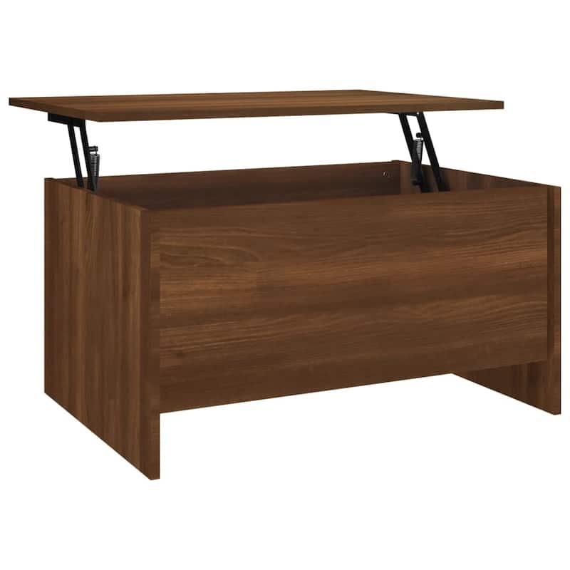 vidaXL Coffee Table Lift Top End Table Accent Side Sofa Table Engineered Wood - 31.5" x 21.9" x 16.3"