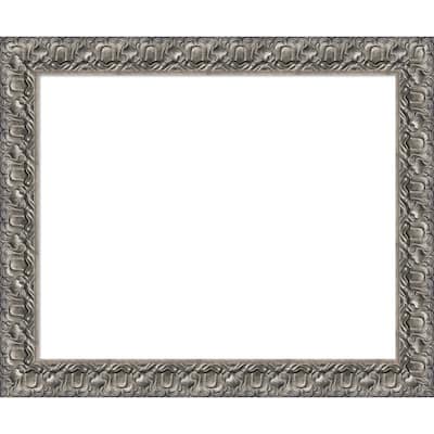 Amanti Art Silver Luxor Framed Dry Erase Magnetic Board
