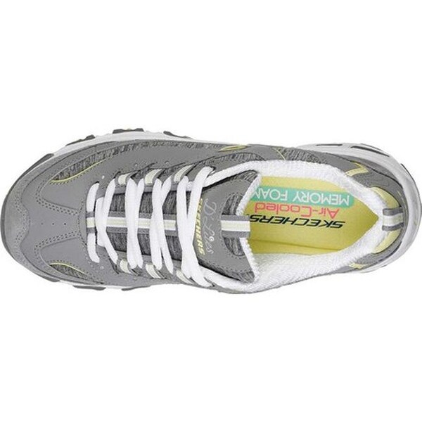 skechers d lites 2 womens yellow
