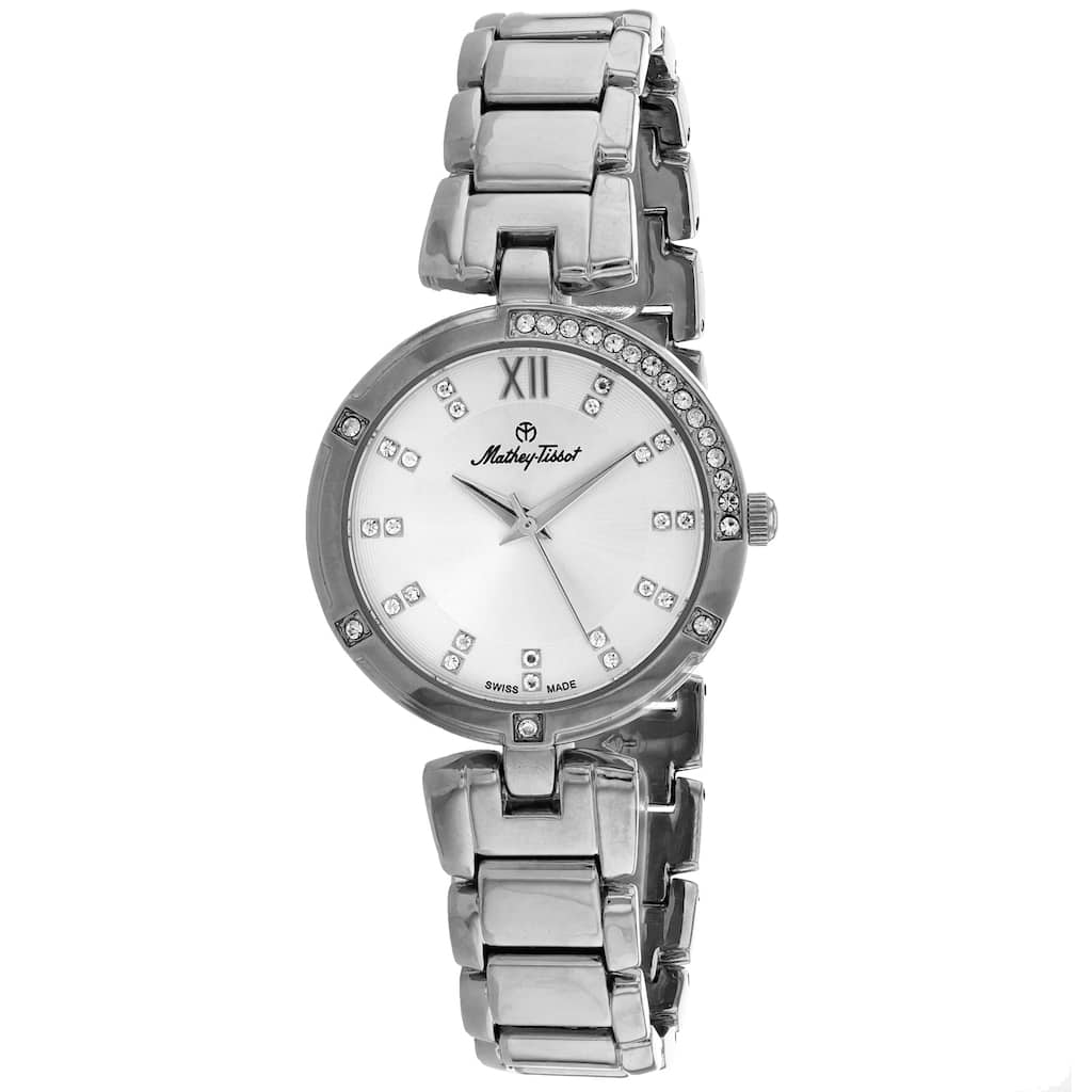 Mathey Tissot Women's Classic Silver Dial Watch - D2583AI - 6 (36)