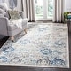 preview thumbnail 13 of 18, SAFAVIEH Madison Avery Boho Chic Distressed Area Rug - Grey/Gold - 5'3" Square