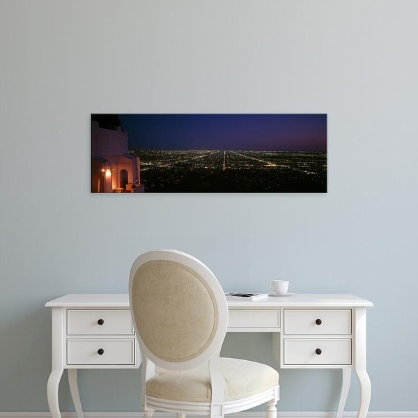 Easy Art Prints Panoramic Images's 'Griffith Park Observatory, Griffith Park, Los Angeles, California' Canvas Art