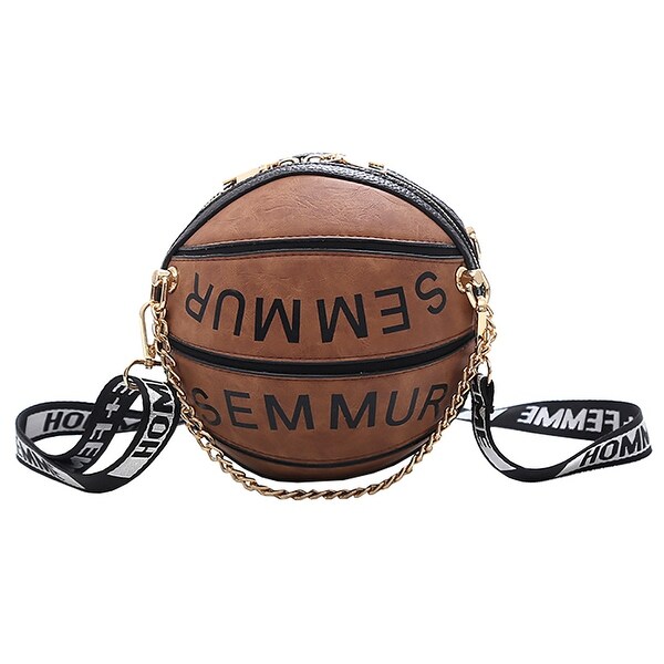 purse made from basketball