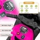 preview thumbnail 7 of 9, 12V Electric Motorcycle, 2-Speed Ride On Toy with LED Lights and Music