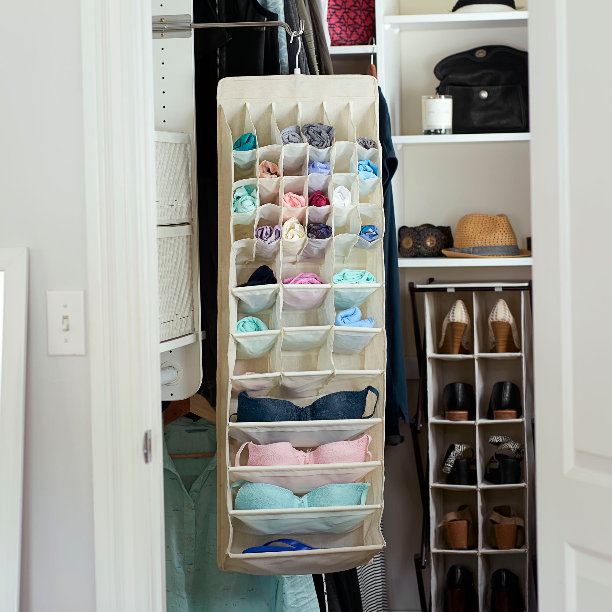 Fabric hanging organizer best sale