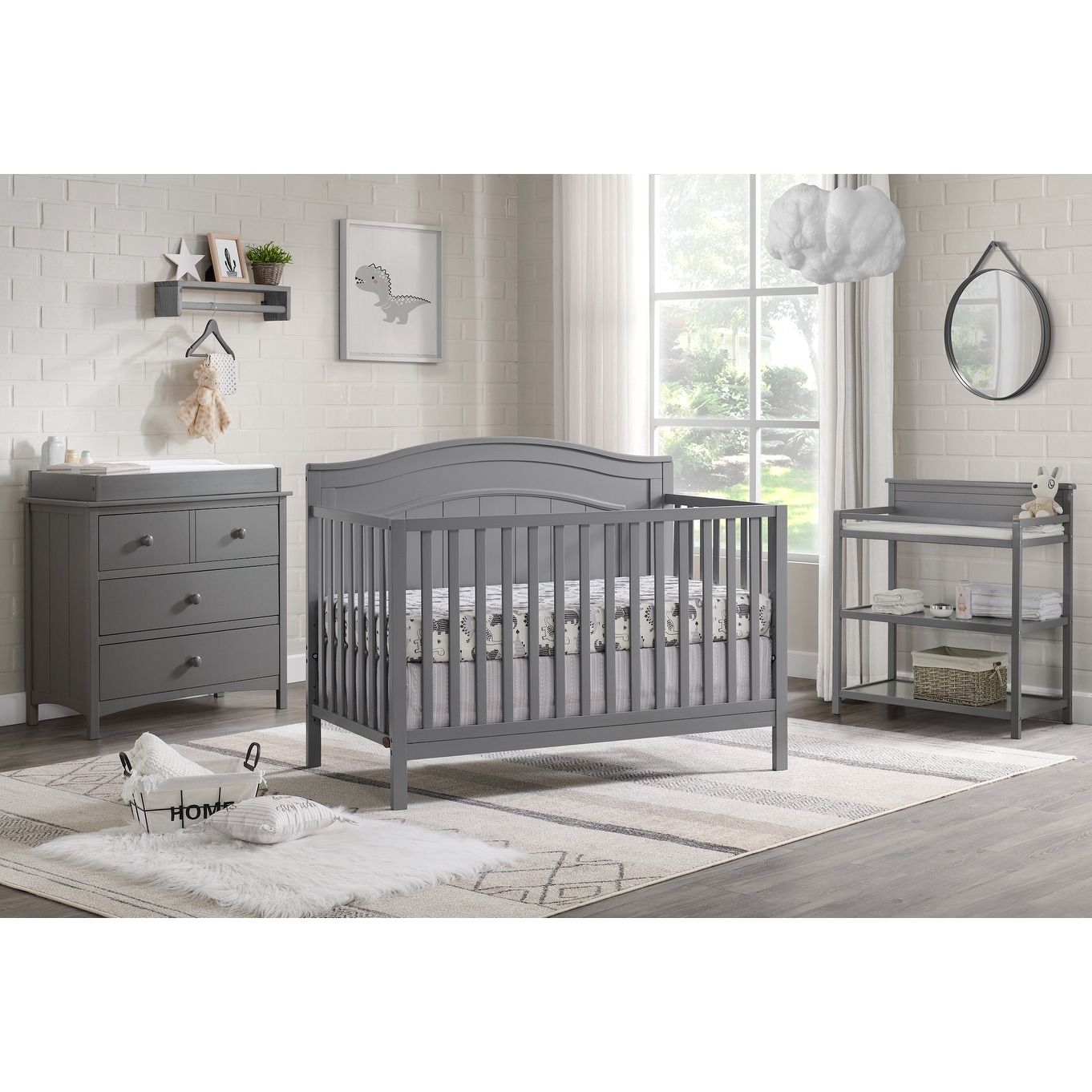 Nolan 4 in 1 Convertible Crib