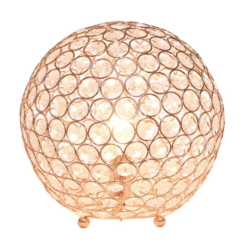Crystal Ball Sequin Table Lamp