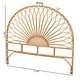 preview thumbnail 10 of 8, Perenna Modern Bohemian Natural Rattan Standalone Headboard