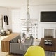 preview thumbnail 3 of 5, Corsica Anitque Brass 1 Light Pendant