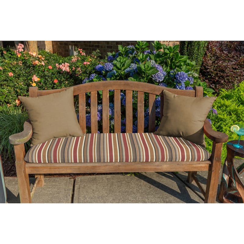 Sunbrella® Solid Fabric 1-Piece Indoor/Outdoor Square Throw Pillow, 18"W x 18"L, Cast Slate