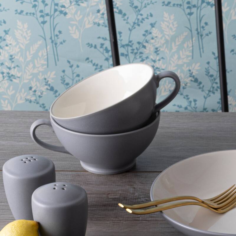 Noritake Colorwave Set Of 4 Handled Bowls, 5-1/2", 18 Oz.