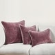 preview thumbnail 24 of 130, Villa by Classic Home Harriet Velvet Throw Pillow