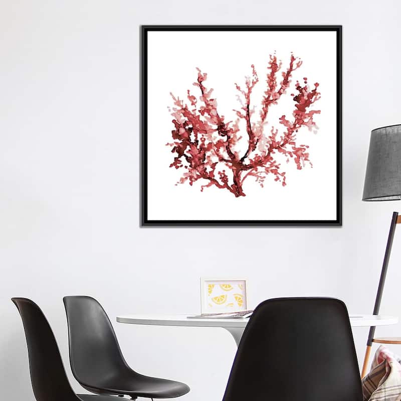 iCanvas "Sea Coral III" by Carol Robinson Framed Canvas Print
