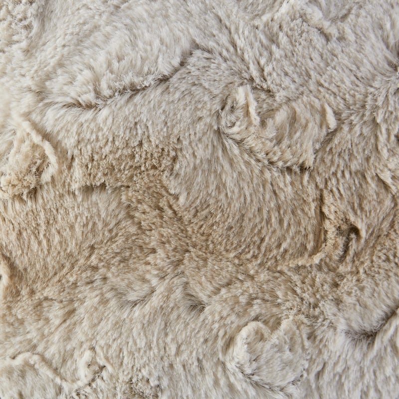 Madison Park Zuri Fax Fur Square Pillow