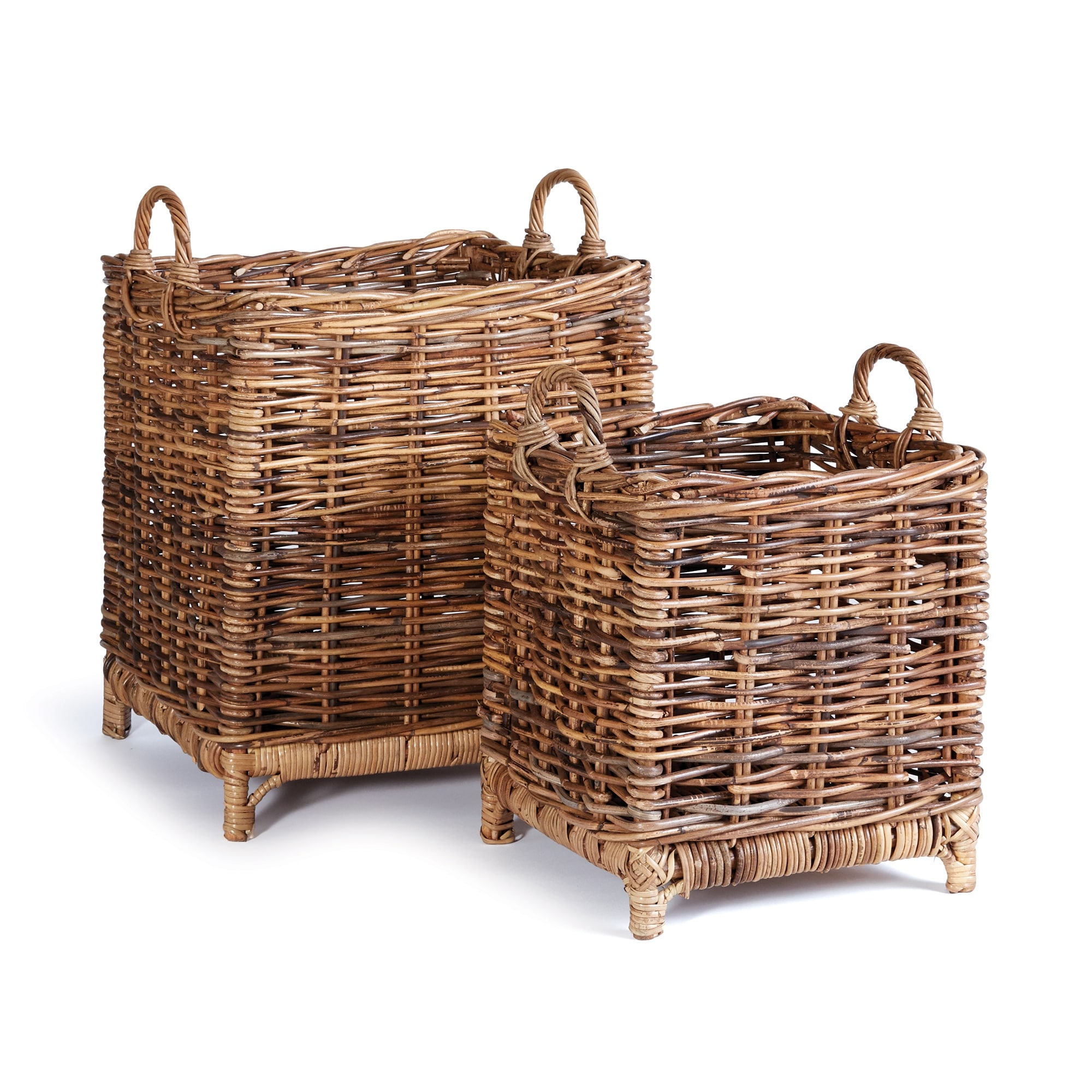 Dalian Baskets, Set Of 2 - Natural