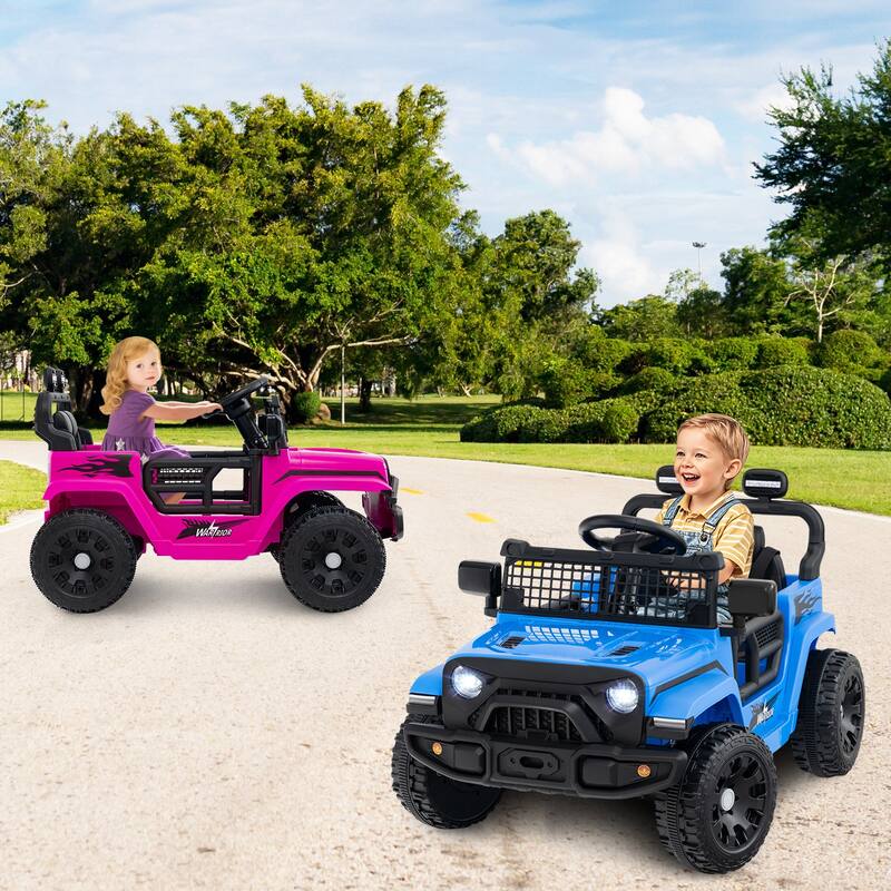 Gymax Kids Ride on Car Truck 12V Battery Powered Electric Vehicle w/