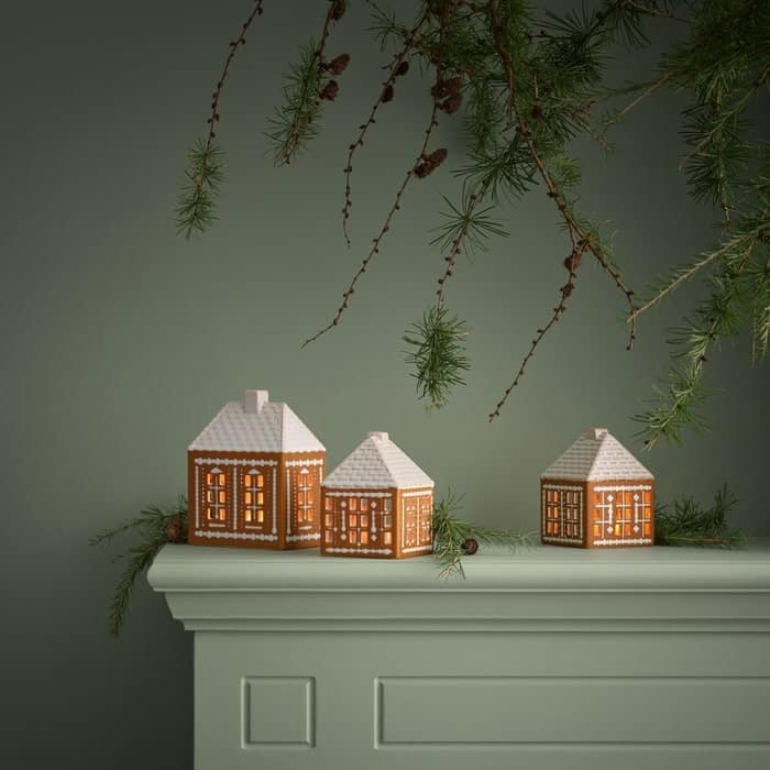 Kähler Gingerbread House, Brown