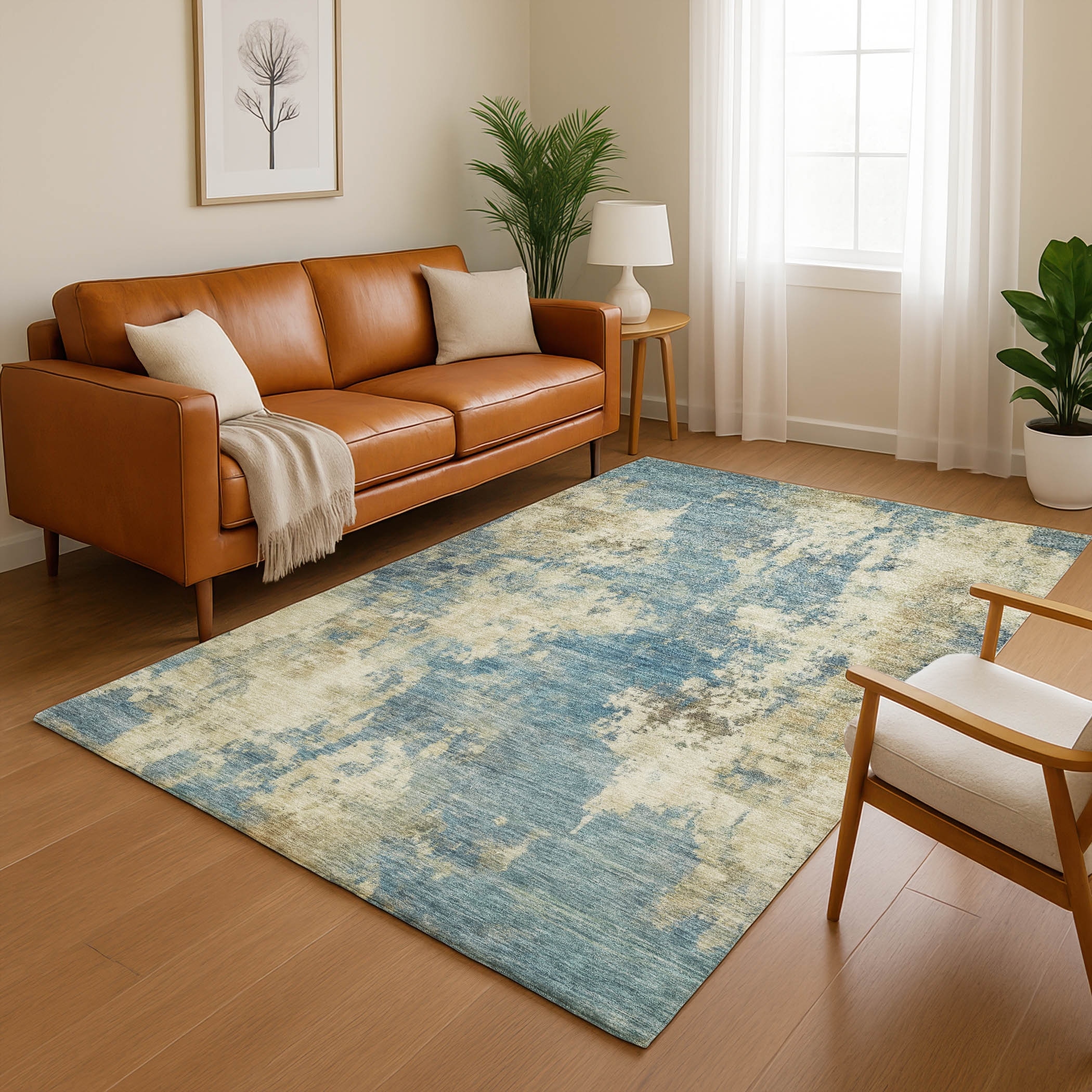 Premium Washable Super Soft Abstract Casual Mayfield Rug