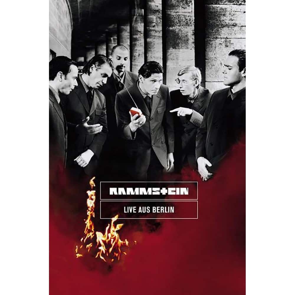 Rammstein Live Aus Berlin Art Poster - 24 x 36 Inch