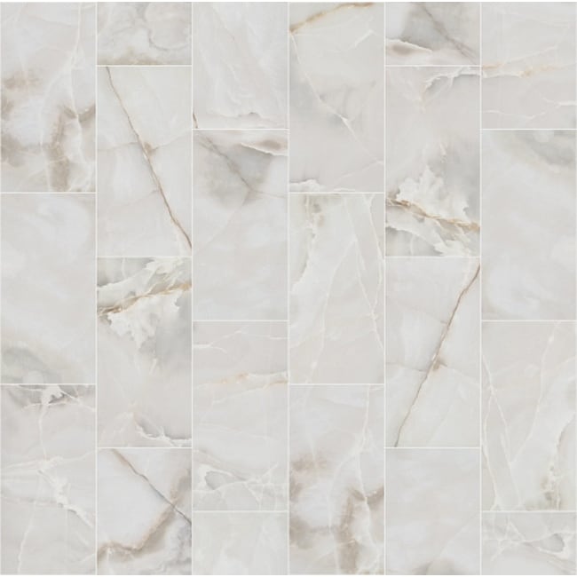 Shaw Gemstone - 12" x 24" Rectangle Tile - Polished Marble Visual -
