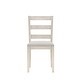 preview thumbnail 10 of 14, Hillsdale Furniture Spencer Wood Ladder Back Dining Chair, Set of 2, White Wire Brush