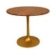 preview thumbnail 18 of 42, Carolina Living Alden Wood Top 36" Round Dining Table