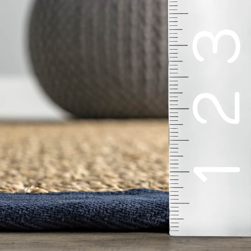 Nuloom Kiana Casual Seagrass Bordered Area Rug