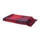 preview thumbnail 16 of 18, Glitzhome 50 x 60 Knitted Acrylic Plaid Woven Throw Blanket with Tassels
