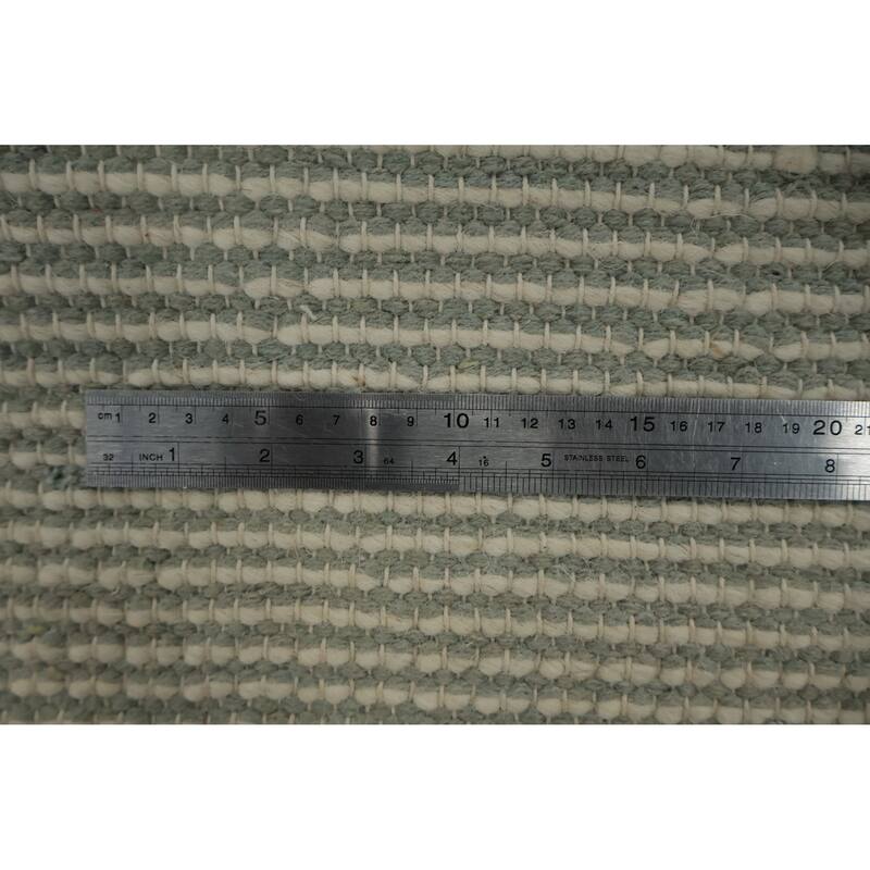 Hand Knotted Oriental 100% Wool Carpet Modern Geometric Greys & Charcoal Modern Gotti Design Area Rug - 3' 0'' X 2' 3''