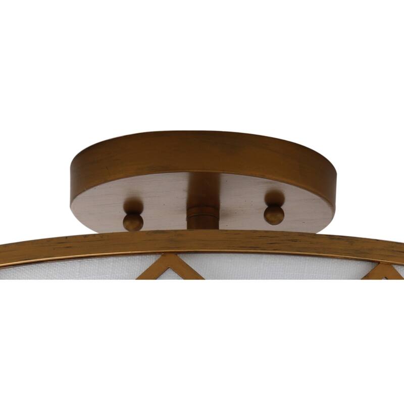 Link Metal LED Flush Mount, by JONATHAN Y