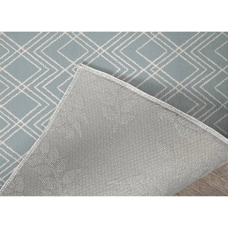 CARAWAY BLUE Outdoor Mat By Kavka Designs Bed Bath & Beyond 34420172