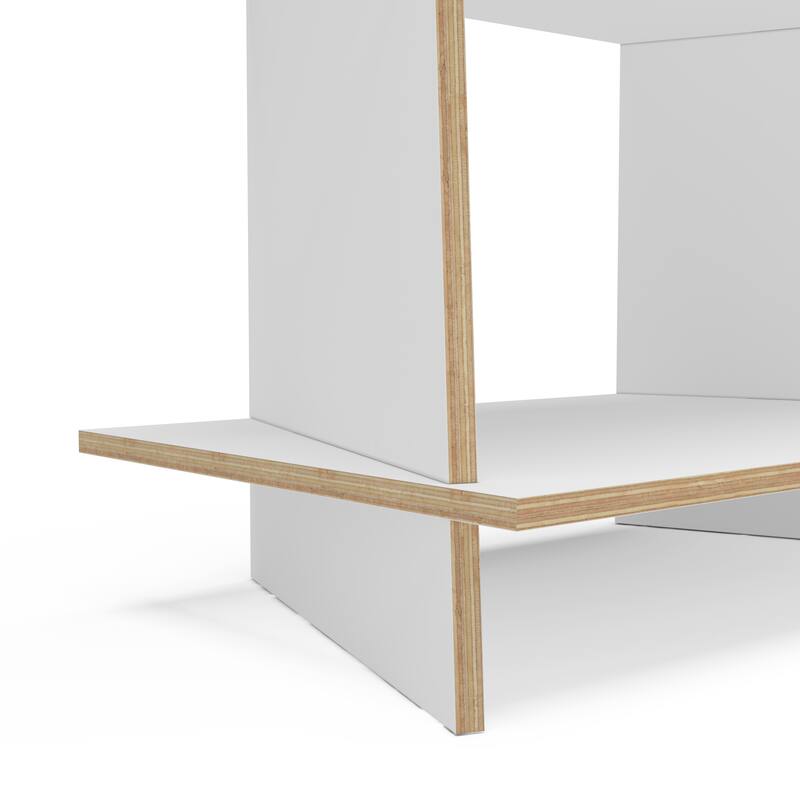 EcoFriendly Jade 6 Shelf Open Bookcase
