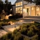 preview thumbnail 2 of 22, C Cattleya 16inch Low Voltage Black Aluminum LED Outdoor Landscape Path Lights
