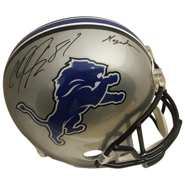 Shop Calvin Johnson Autographed Detroit Lions Signed Full Size