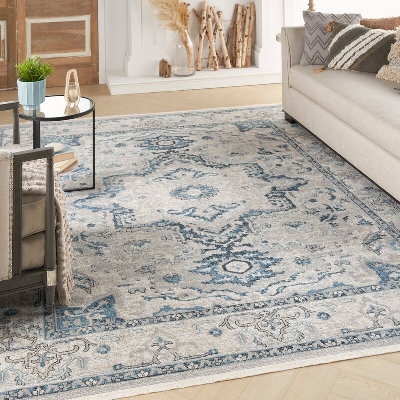 Nourison Geneva Traditional Persian Medallion Area Rug