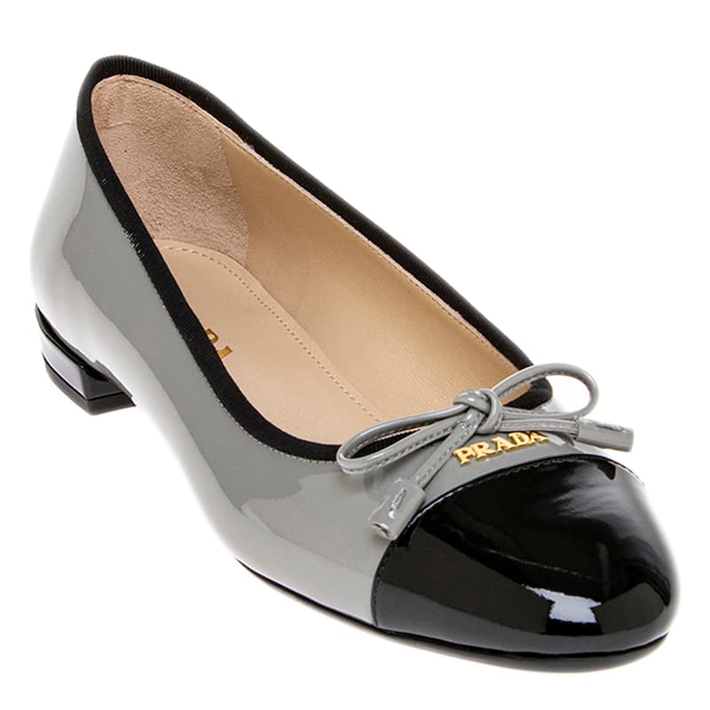 Prada Patent Leather Ballerinas - 39 EU