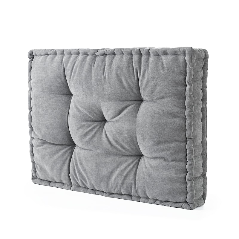 Rainha® - Classic Tufted College Headboard - Real Gray