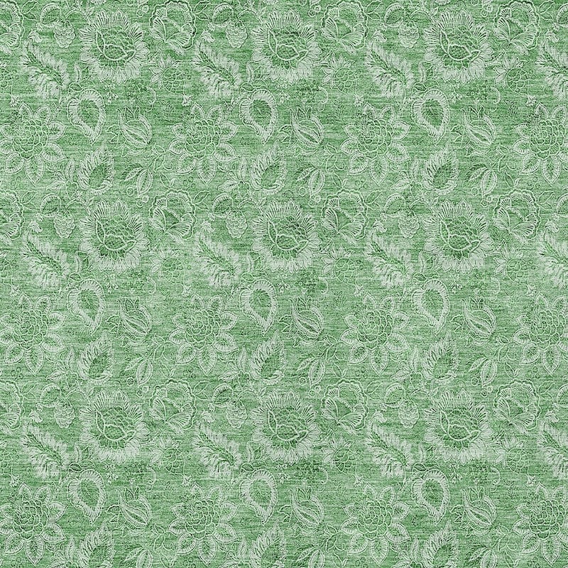 HomeRoots Floral Transitional Rectangle Outdoor Rug