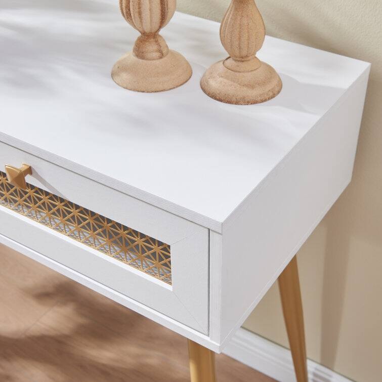 41.9'' Wood 2-Drawer Entryway Console Table