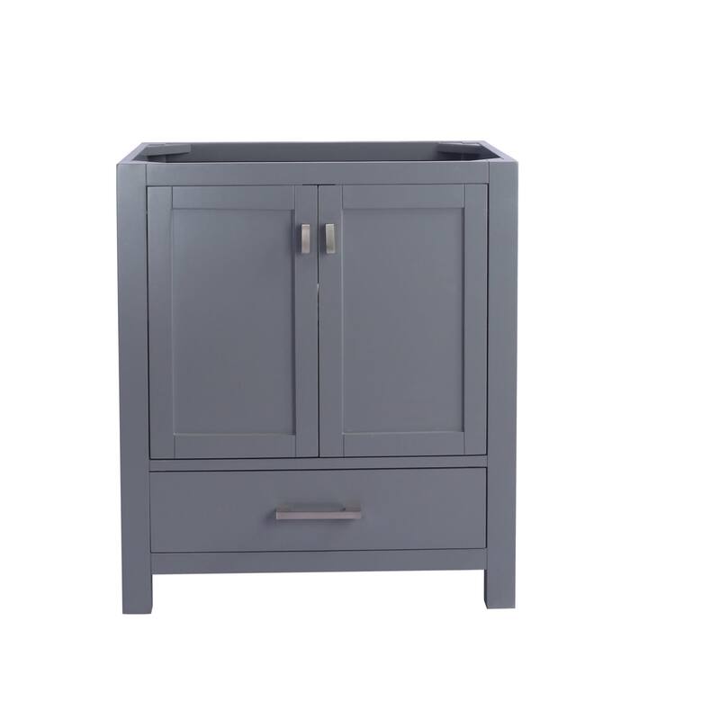 Miseno MV-30-313ANG-BASE Wilson 30" Single Free Standing Vanity - Grey