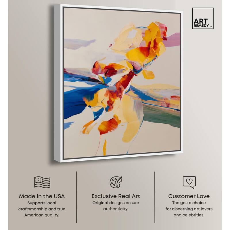 Flippant Bloom III Canvas by Art Remedy