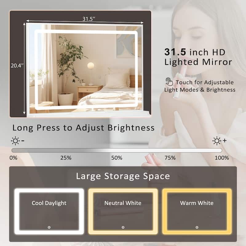 Vanity Mirror with Lights