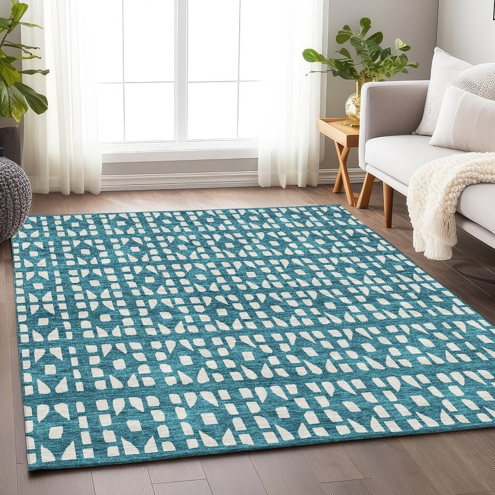 Premium Washable Super Soft Modern Imprints Mayfield Rug