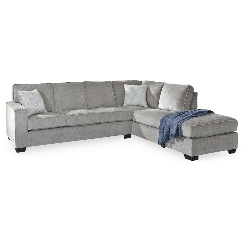 Signature Design by Ashley Altari 2-Piece Sleeper Sectional with Chaise - 110"W x 90"D x 37"H