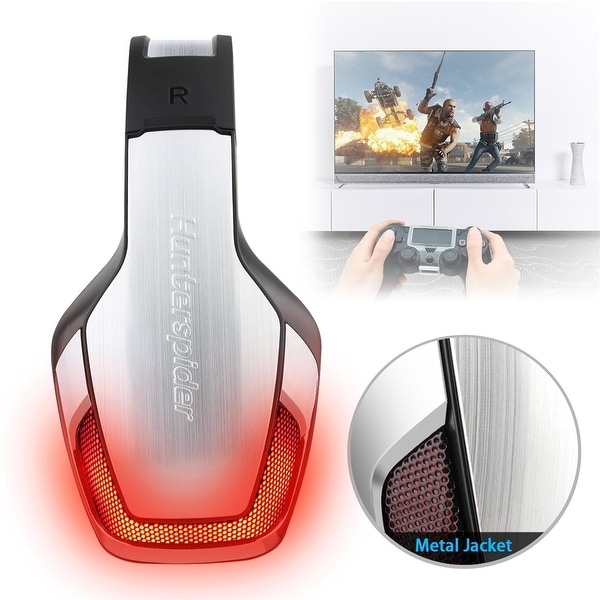 Hunterspider V4 Gaming Headset for PS4 