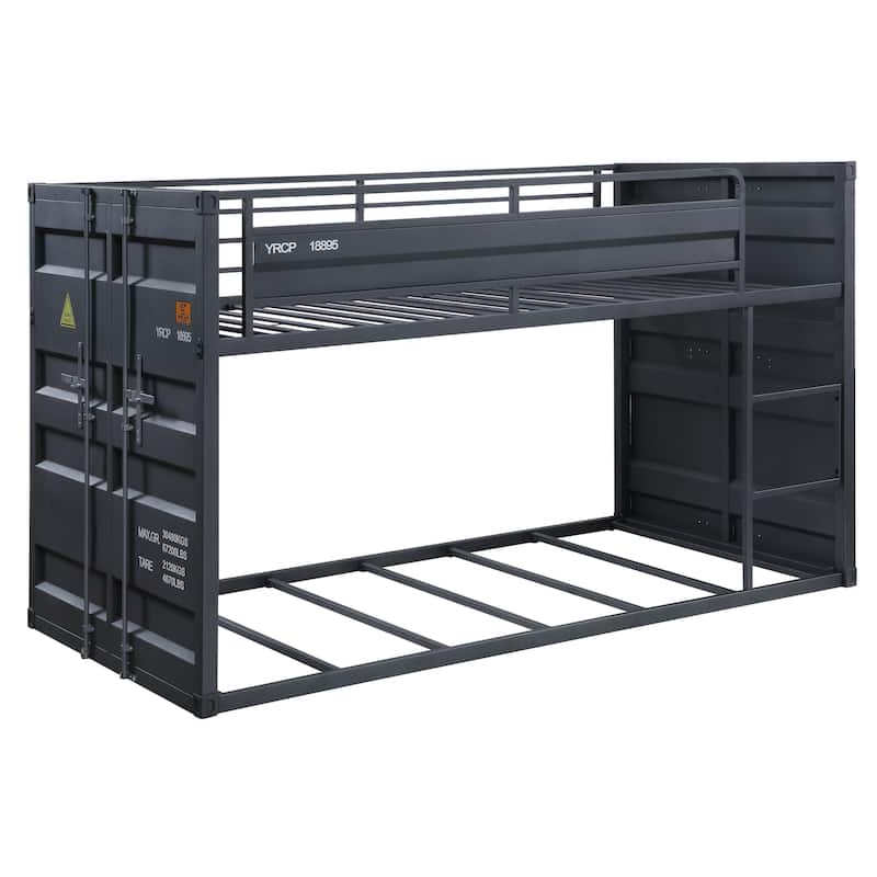 Kamloops Twin over Twin Bunk Bed with Right Facing Front Ladder