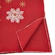 Elegant Tablecloth With Snowflake Design